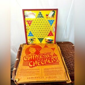 Vintage Chinese Checkers Somerville Ltd Canada 1940s